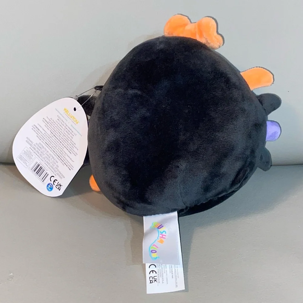5” Squishmallows Dominik the Spider Halloween Plush Toy - Picture 3 of 4